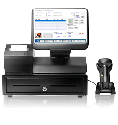 Máquina Punto de Venta con MBA3 ERP
